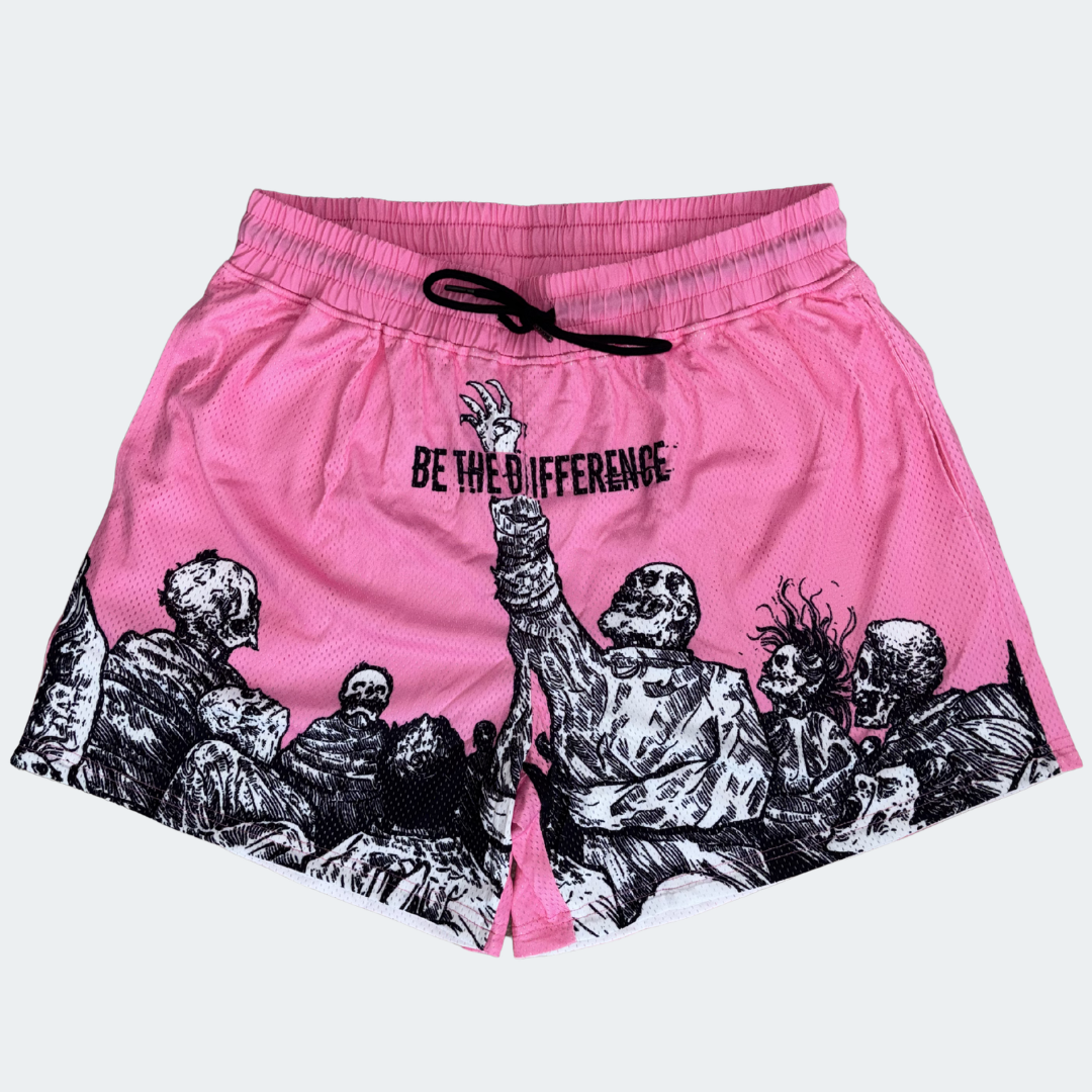 ウェア BoTT Pipped Mesh Shorts Pink Assassin Mesh Shorts - Bubblegum | Veii Apparel