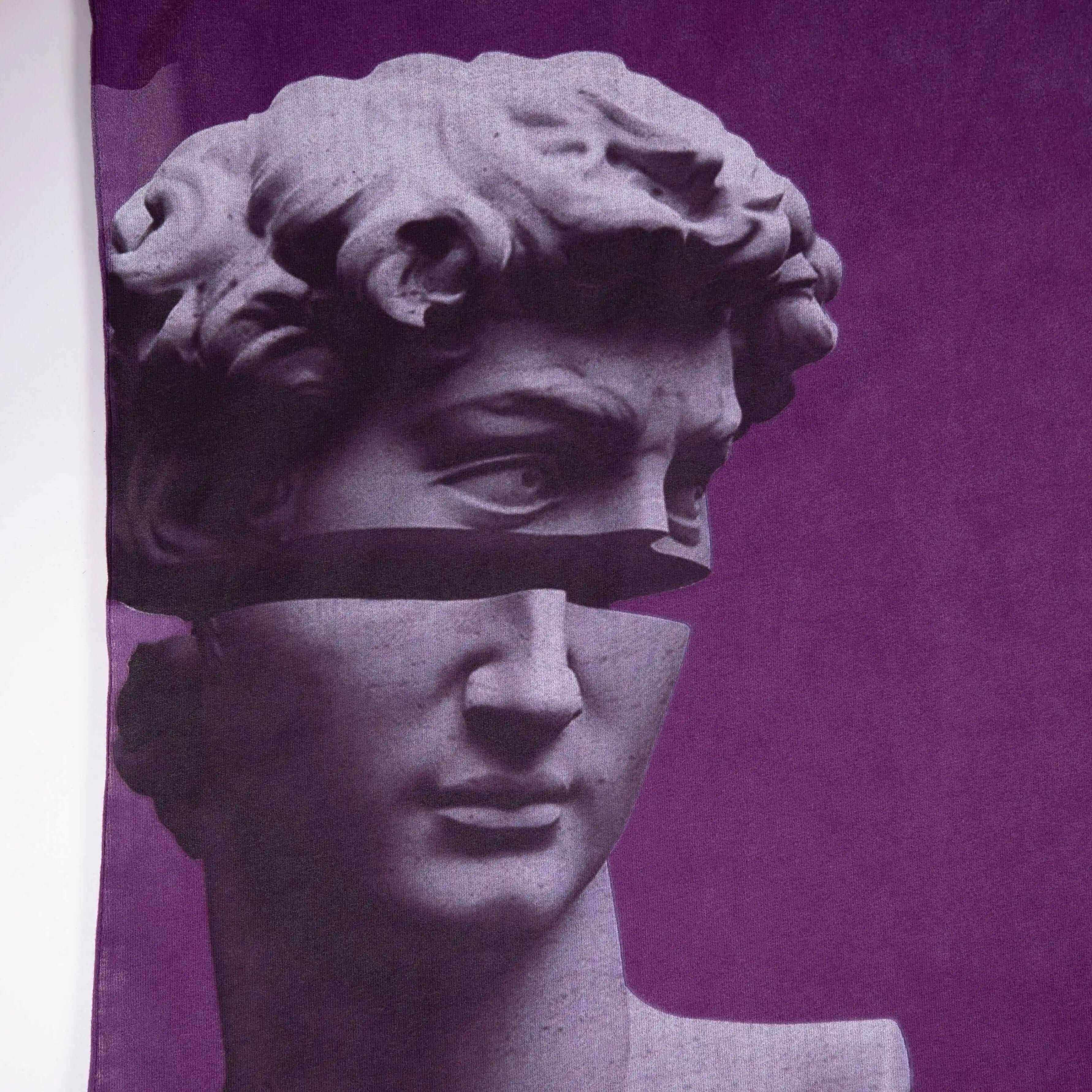 Statue Of David Tee - Purple Veii Apparel