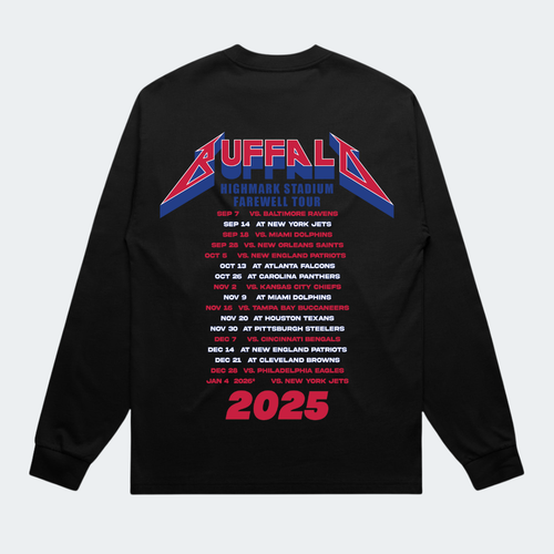 Farewell Tour Long Sleeve - Black