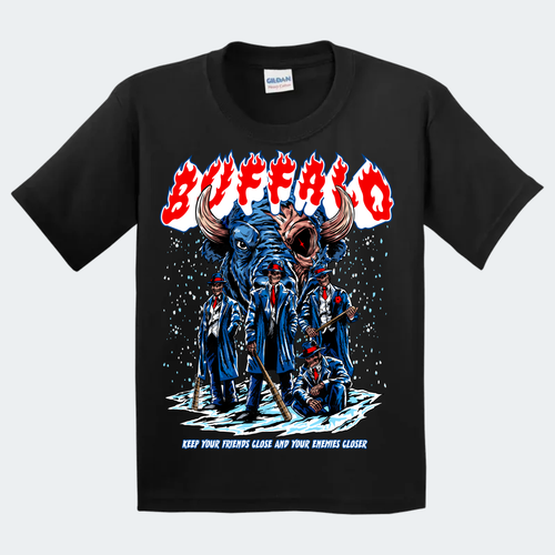 Mafia Tee - Black(YOUTH)