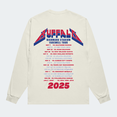 Farewell Tour Long Sleeve - Cream