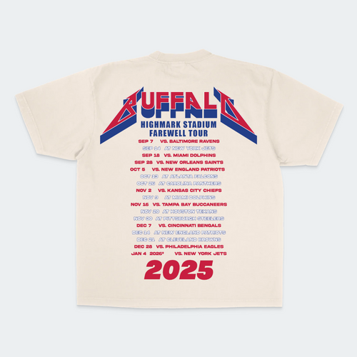 Farewell Tour Tee - Cream