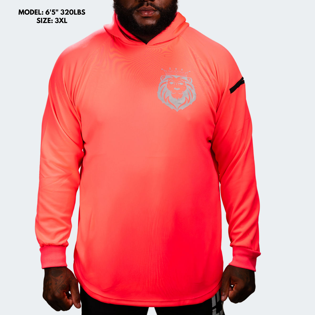 Stealth Hoodie - Neon Pink Sweat Wicking Work Out Veii Apparel | Veii ...