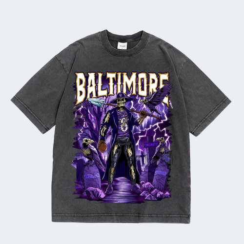 Baltimore Ravens Tee - Grey