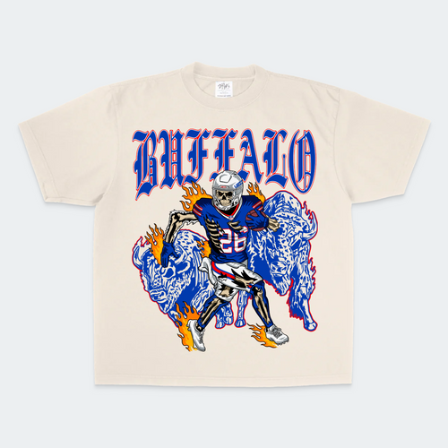 Buffalo Ty Tee - Cream