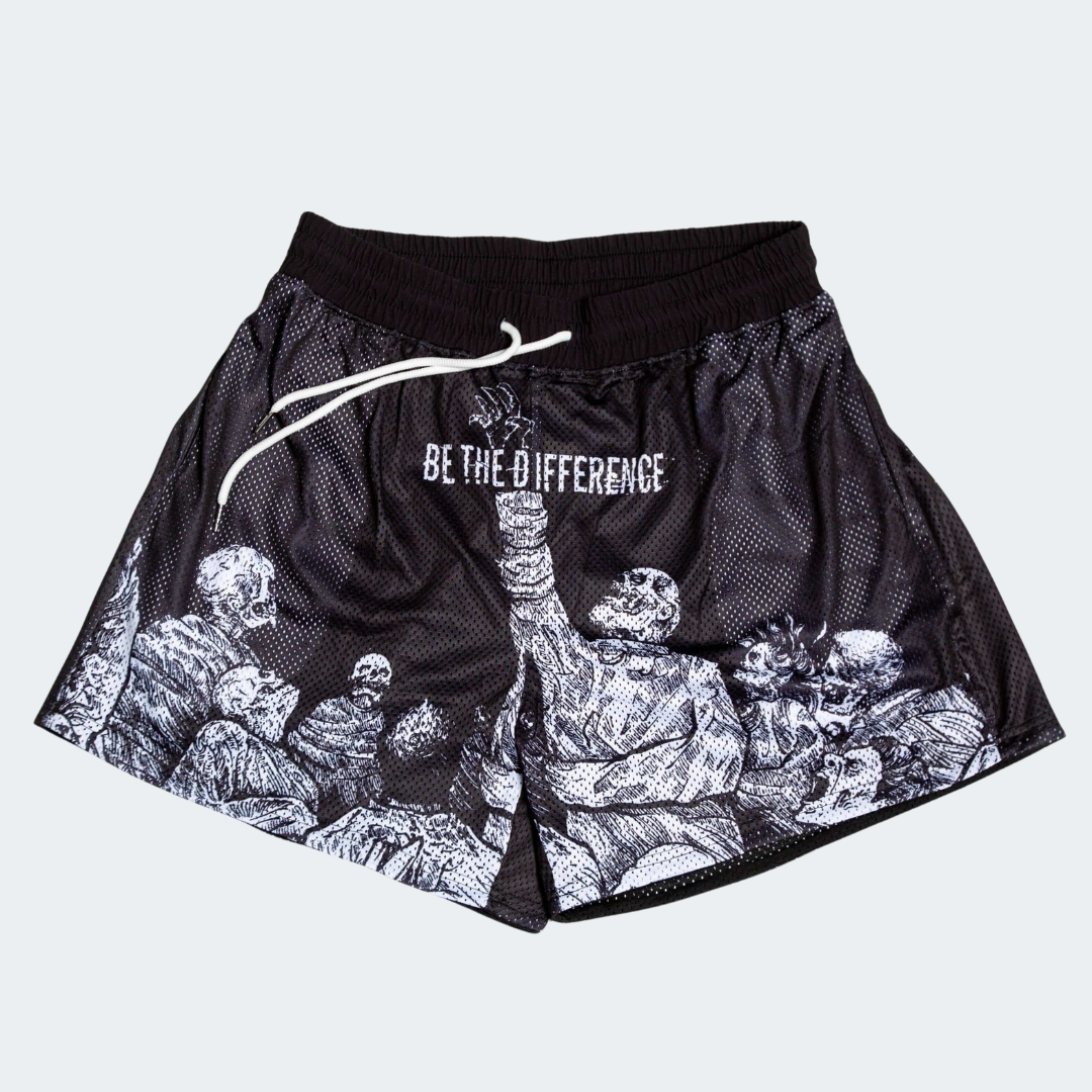 Assassin Mesh Shorts - Black