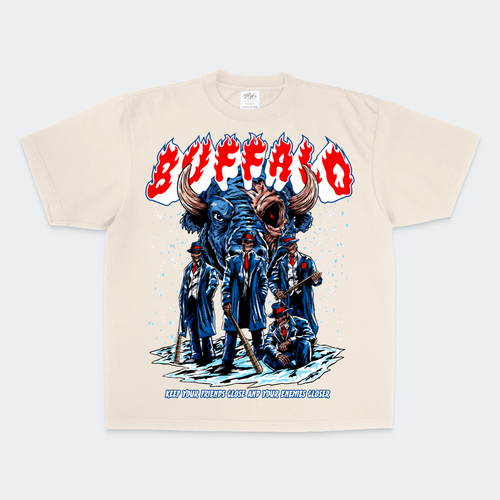 Bills Mafia Tee - Cream