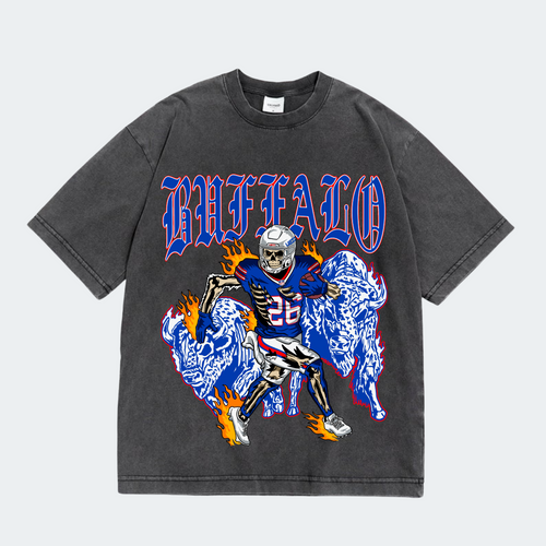 Buffalo Ty Tee - Grey