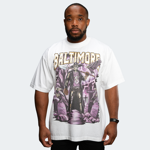 Baltimore Ravens Tee - White