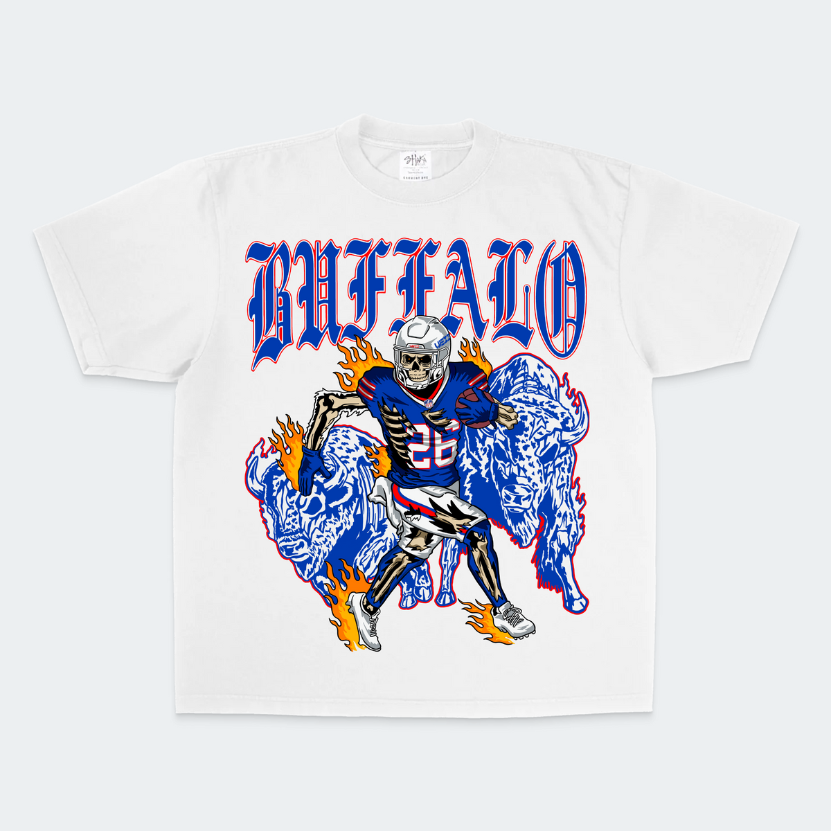 Buffalo Ty Tee - White