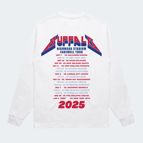 Farewell Tour Long Sleeve - White