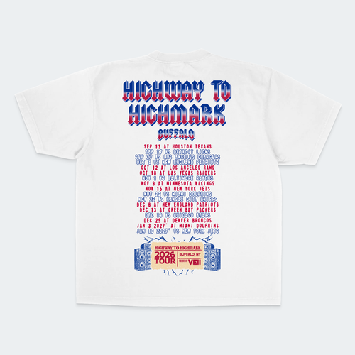Highway to Highmark Tee - White