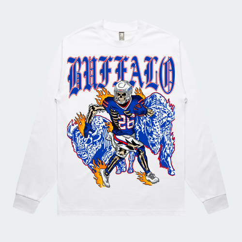 Buffalo Ty Long Sleeve - White
