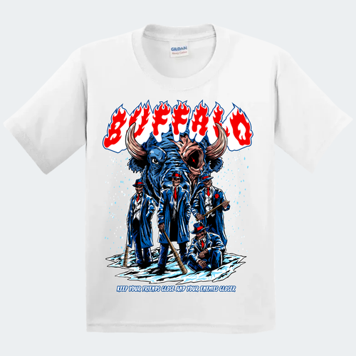 Mafia Tee - White(YOUTH)