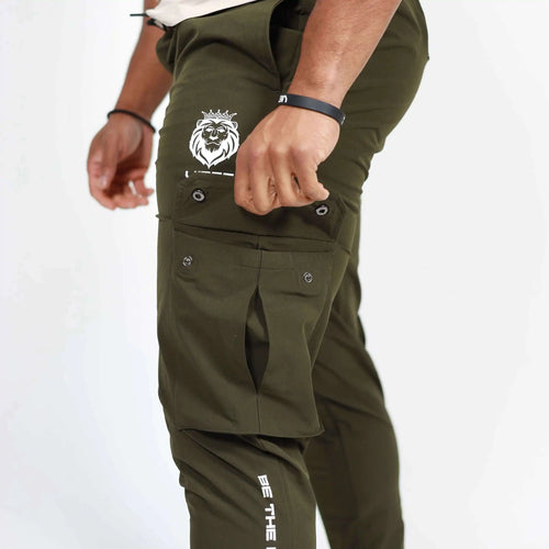 Infinity Cargo Joggers - Olive Green - Veii Apparel - Men