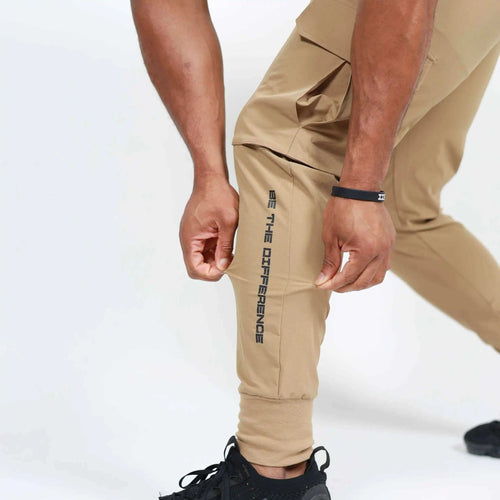 Infinity Cargo Joggers - Tan - Veii Apparel - Men